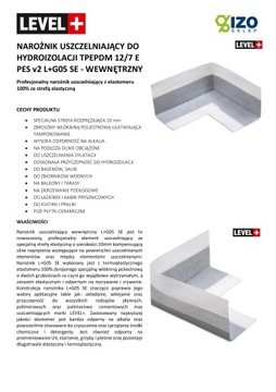 Narożnik Uszczelniający 1 szt Wewnętrzny G05