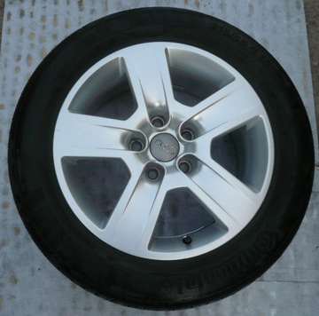 Alu Felgi z oponami Lato 215/55R16 AUDI Oryginalne