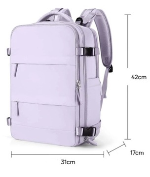 РЮКЗАК ДЛЯ НОУТБУКА ГОРОДСКАЯ РУЧНАЯ КОЖАНОСТЬ С USB 15,6 ДЮЙМА T102