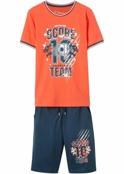 B.P.C komplet chłopięcy t-shirt i spodenki 128.