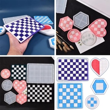 СИЛИКОНОВАЯ ФОРМА ДЛЯ ПОЛИМЕРНОЙ ШТУКАТУРКИ НАБОР МОЛ, 5 ПРЕДМ. БОЛЬШАЯ МОЙКА ДЛЯ ПОДДОНА