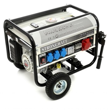 Agregat prądotwórczy 2500W 380V 230V 12V benzynowy 6,5KM Kraft&Dele SW131