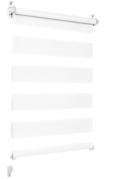 ROLETA BIAŁA DZIEŃ NOC ŻALUZJA 100 x 210 cm
