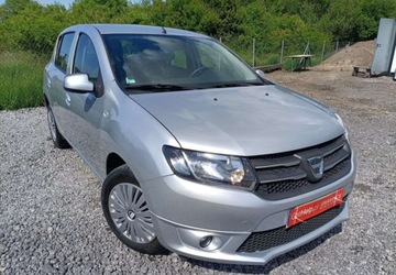 Dacia Sandero II Hatchback 5d TCe  90KM 2013 Dacia Sandero Dacia Sandero 0.9 TCE stan bdb niski przebieg Benzyna 90KM, zdjęcie 2