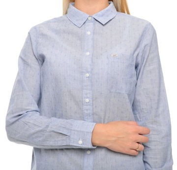 LEE koszula blue ONE POCKET SHIRT _ XS