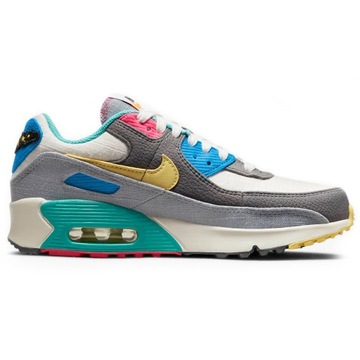 Buty Nike Air Max 90 GS kolorowe DN4415 001 r.36,5