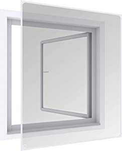 Moskitiera ramkowa na wymiar, siatka w okno na ramce aluminiowej ANTY OWADY