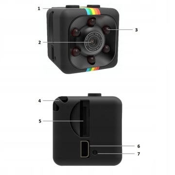 MINI KAMERA INTERNETOWA Z MIKROFONEM 1080P FULL HD