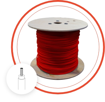 Kabel fotowoltaiczny PV Bitner 4 czerwony BIT1000 solar S68350.05 RED