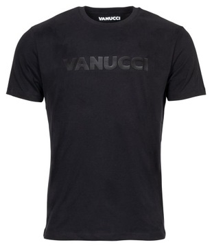 T-shirt z logo Vanucci ROZMIAR L