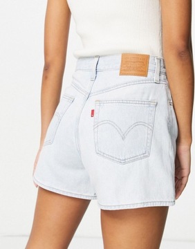 LEVIS SPODENKI DAMSKIE NIEBIESKIE KRÓTKIE W26 1VAE