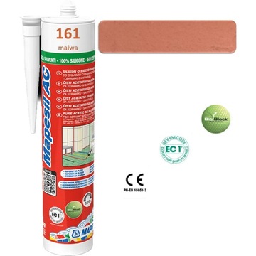 Silikon sanitarny MAPESIL AC 310ml - kolor 161 malwa