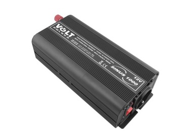 Преобразователь напряжения 12->230В с полной синусоидой Вольт 500/1000Вт + порт USB