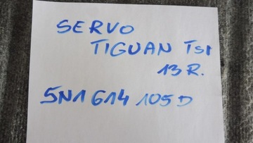SERWO POMPA HAMULCOWA 5N1614105D
