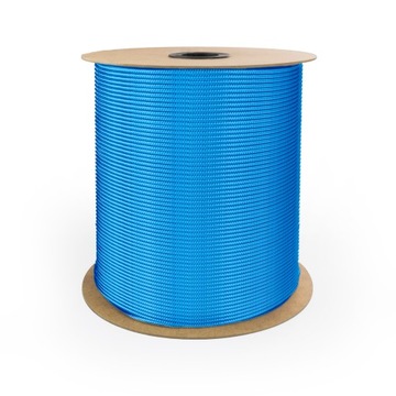 Плетеная парусная веревка Полипропиленовый шнур СИНИЙ 10 мм