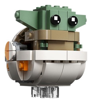 LEGO 75317 BrickHeadz Star Wars Мандалорец и Мандалорский ребенок НОВИНКА