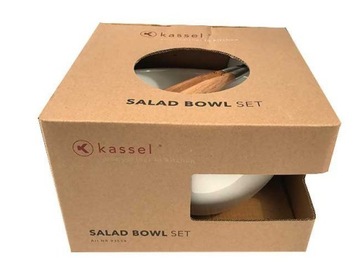 ФАРФОРОВАЯ САЛАТНИЦА С ПОСУДОЙ KASSEL 93558