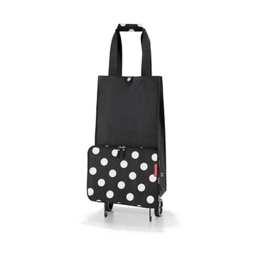 WÓZEK ZAKUPOWY Dots white Reisenthel