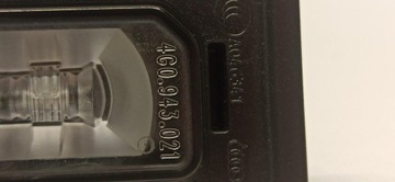 AUDI A7 4G LAMPA TABULKY SPZ 4G0943021