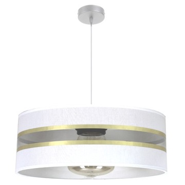 LAMPA WISZĄCA SUFITOWA ŻYRANDOL ABAŻUR CIEN DUŻA