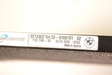BMW 3 E90 E91 2008 KONDENZÁTOR / CHLADIČ KLIMATIZACE