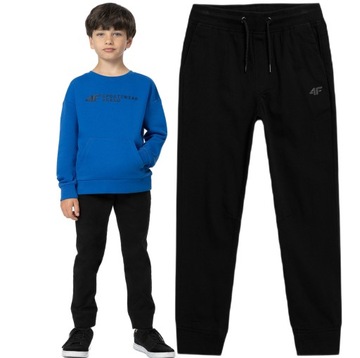 SPODNIE DZIECIĘCE CASUAL 4F TTROM133 JOGGERY 128