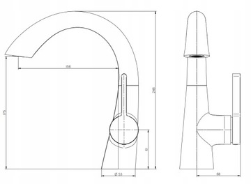 Шкаф для ванной 50 см CRAFT ЗОЛОТОЙ ДУБ на стойке с умывальником + черный смеситель