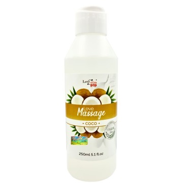 Lubrykant o zapach KOKOSOWYM 250ml i żel do masażu