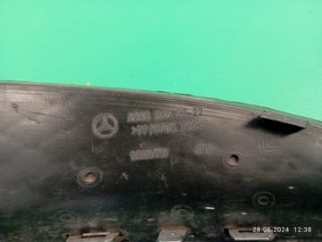 РЕШЕТКА БАМПЕРА ПЕРЕДНЯЯ ЛЕВАЯ ХРОМ MERCEDES W246 LIFT A2468852722