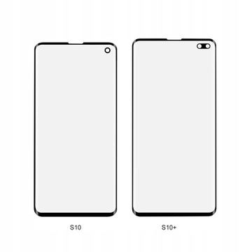 Szyba LCD przód z OCA Napraw Ekran Samsung S10E