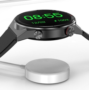 МУЖСКИЕ СМАРТ-ЧАСЫ NFC МЕНЮ ИНДУКЦИИ ВЫЗОВА PL 2 РЕМЕШКА RNCE99 SPORT