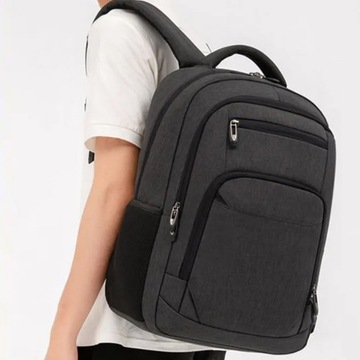 PLECAK MĘSKI DO PRACY WYTRZYMAŁY TORBA PLECAK NA KOMPUTER 30L