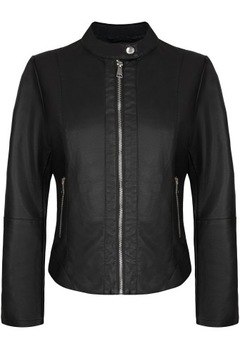 КОЖАНАЯ КУРТКА ЖЕНСКАЯ, ПРОЗРАЧНАЯ КОЖА