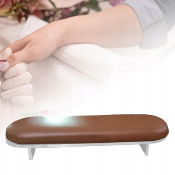 Подлокотник для ногтей из искусственной кожи, устойчивый к