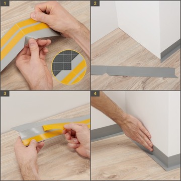 Самоадгезивная платка ПВХ 5m Cokołowa