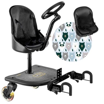 DOSTAWKA DO WÓZKA X RIDER PLUS + PODUSIA MISIE