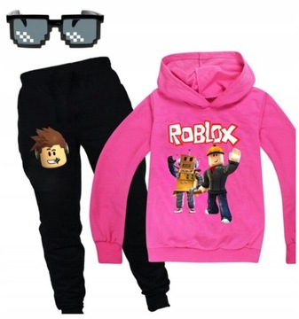 ROBLOX Толстовка Комплект Брюки с капюшоном