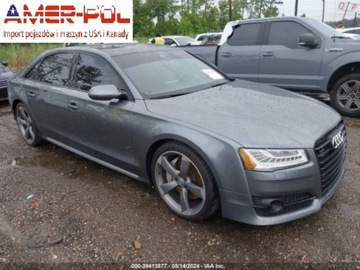 Audi A8 D5 2018 Audi A8 2018 Audi A8 L 4.0 TFSI Sport 4.0 Benzyna 450KM