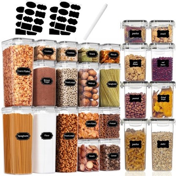 SZKLANE POJEMNIKI NA MAKARON SPAGHETTI ZESTAW 3SZT 2000ML