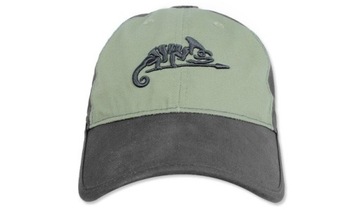 Czapka Helikon Logo Cap - PolyCotton Ripstop - Czarna / Olive Green B