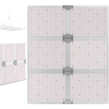 Panel led GROW do uprawy roślin Hillvert 600 W