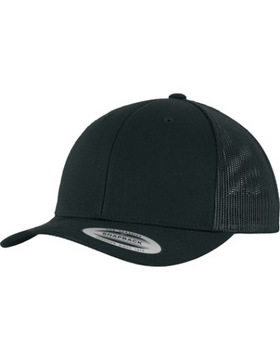 Czapka Flexfit Retro Trucker 6606 Black