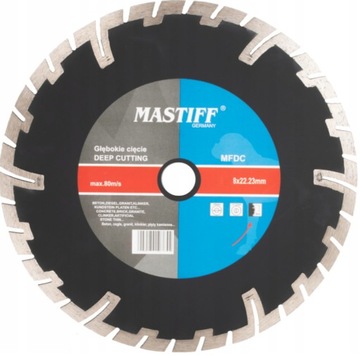 TARCZA DIAMENTOWA SEGMENTOWA 125mm BETONU KOSTKI