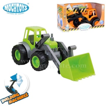 SPYCHACZ TRAKTOR Z GUMOWYMI KOŁAMI MochToys 10176