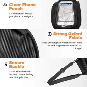 Сумка на бак для мотоцикла RHINO, магнит на сумку на бак, сумка на бак RHINO + бесплатно