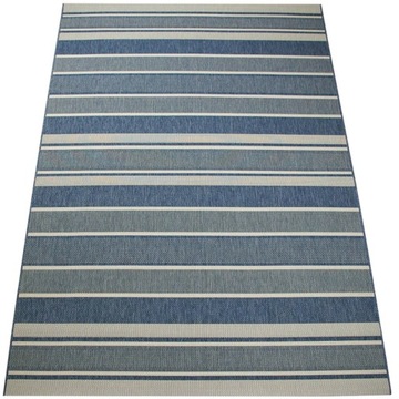 DYWAN ZEWNĘTRZNY TARASOWY SZNURKOWY TARAS BALKON BOHO PASY KUCHNI 120X170