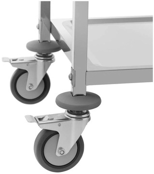 Тележка официанта с 2 полками 95х50 ROYAL RCSW-106