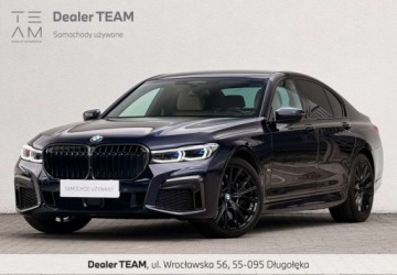 BMW Seria 7 G11-G12 Sedan Facelifting 4.4 750i 530KM 2021 BMW Seria 7 I wlasciciel M Sport Salon PL Laser Bezwypadkowy FVAT23