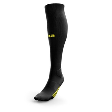 Getry piłkarskie ZINA LIBRA KIDS 31-35 czarno-żółt