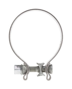 Хомут глушителя диаметром 70 мм, для соединения труб диаметром 65 мм, НЕРЖАВЕЮЩАЯ НЕРЖАВЕЮЩАЯ